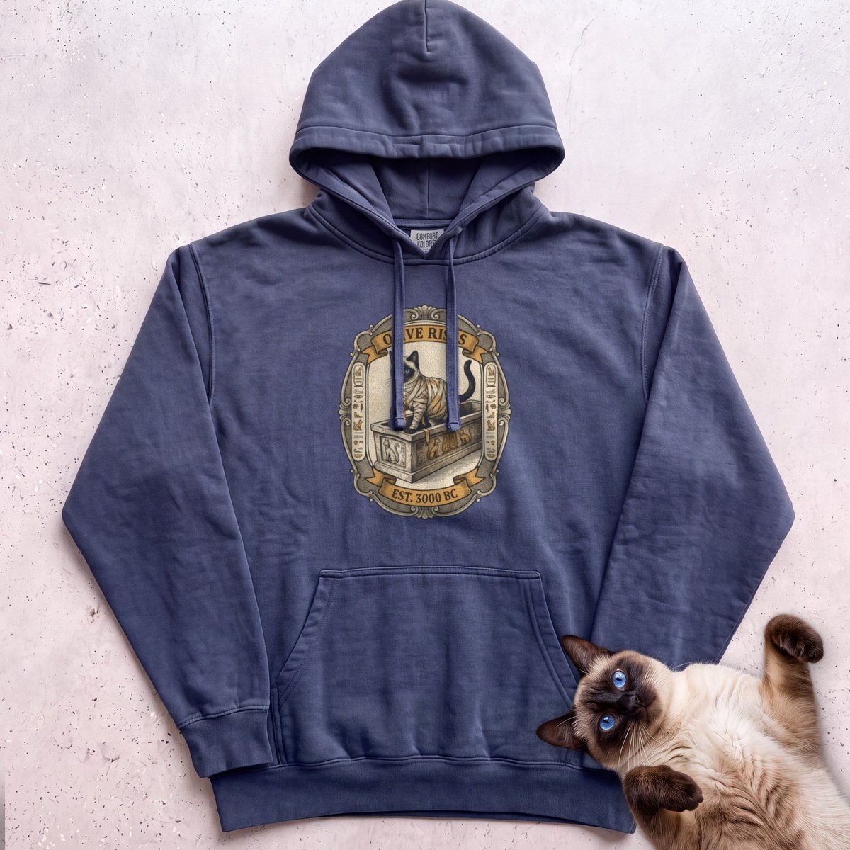 Personalized Mummy Rises Cat Hoodie Gift For Cat Lover