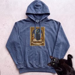 Personalized Familiar Tarot Cat Hoodie Gift For Cat Lover