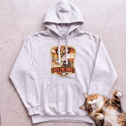 Personalized Pie First Diner Cat Hoodie Gift For Cat Lover