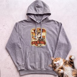Personalized Pie First Diner Cat Hoodie Gift For Cat Lover