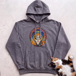 Personalized Día De Muertos Cat Hoodie Gift For Cat Lover