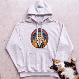 Personalized Día De Muertos Cat Hoodie Gift For Cat Lover