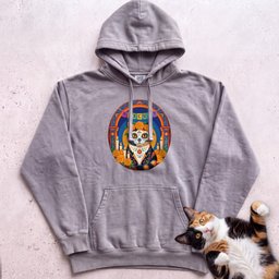 Personalized Día De Muertos Cat Hoodie Gift For Cat Lover