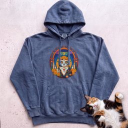 Personalized Día De Muertos Cat Hoodie Gift For Cat Lover