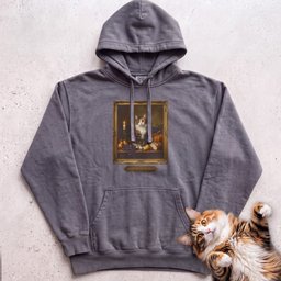Personalized Still Life With Your Cat Hoodie Gift For Cat Lover