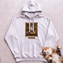 Personalized Still Life With Your Cat Hoodie Gift For Cat Lover