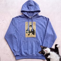 Personalized Japanese Style Design Cat Hoodie Gift For Cat Lover