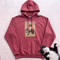 Personalized Japanese Style Design Cat Hoodie Gift For Cat Lover