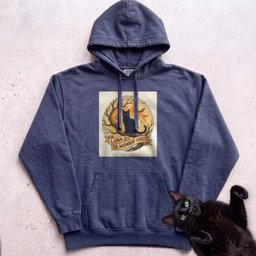 Personalized Midnight Forest Cat Hoodie Gift For Cat Lover