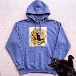 Personalized Midnight Forest Cat Hoodie Gift For Cat Lover