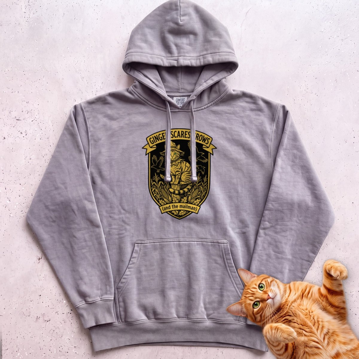 Personalized Scarecrow Cat Hoodie Gift For Cat Lover