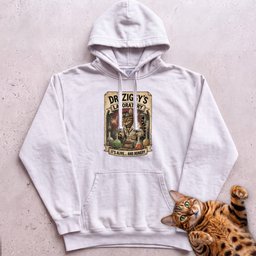 Personalized Mad Scientist Laboratory Cat Hoodie Gift For Cat Lover