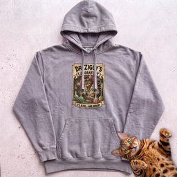 Personalized Mad Scientist Laboratory Cat Hoodie Gift For Cat Lover