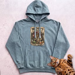 Personalized Mad Scientist Laboratory Cat Hoodie Gift For Cat Lover