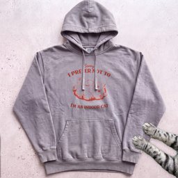 Sorry I Prefer Not To Im An Indoor Cat Hoodie Gift For Cat Lover