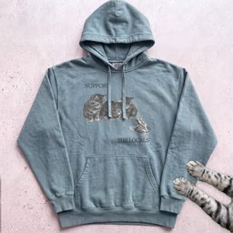 Support The Locals Cat Hoodie Gift For Cat Lover