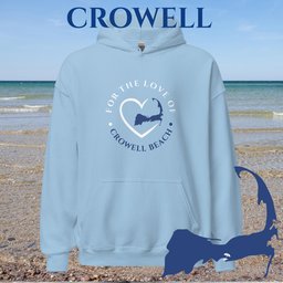 Favorite Beach For The Love Of Crowell Unisex Hoodie Gift For Cape Cod Lover