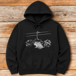 Line Choice Lift Hoodie Gift For Skier