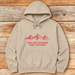 Mountain Call Hoodie Gift For Skier