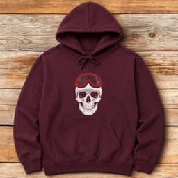 Red Dead Rider Hoodie Gift For Skier
