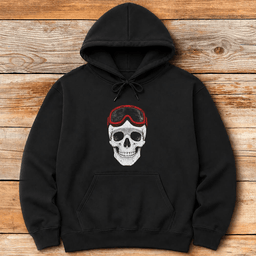 Red Dead Rider Hoodie Gift For Skier