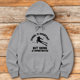 Shreducation Hoodie Gift For Skier