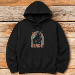 Send Pony Hoodie Gift For Skier