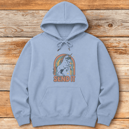 Send Pony Hoodie Gift For Skier