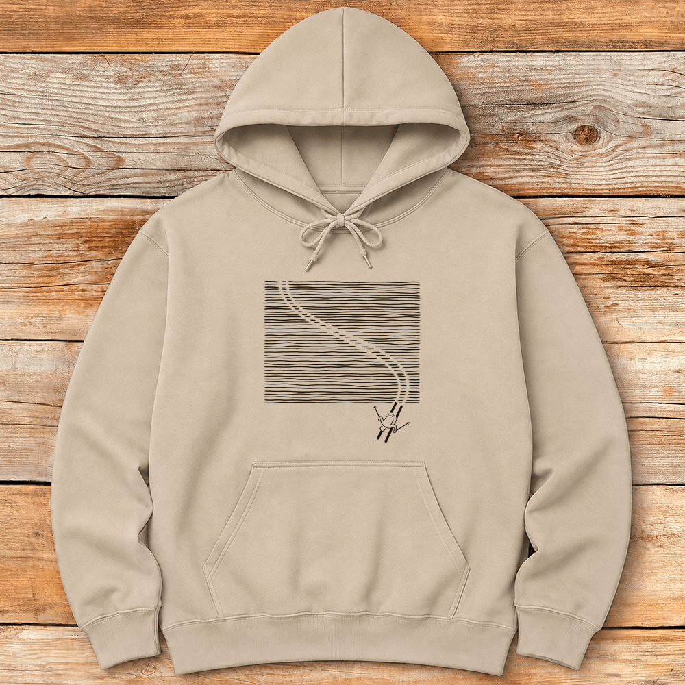 Line Carver Hoodie Gift For Skier