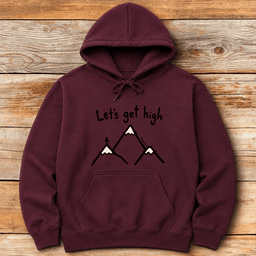 Lets Get High Hoodie Gift For Skier