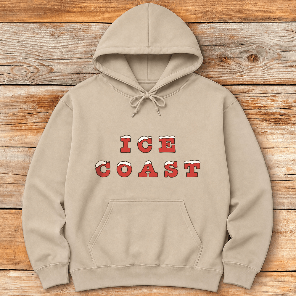 Ice Coast Hoodie Gift For Skier