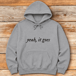 IT Goes Hoodie Gift For Skier