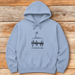 Rather Be Chairlift Hoodie Gift For Skier