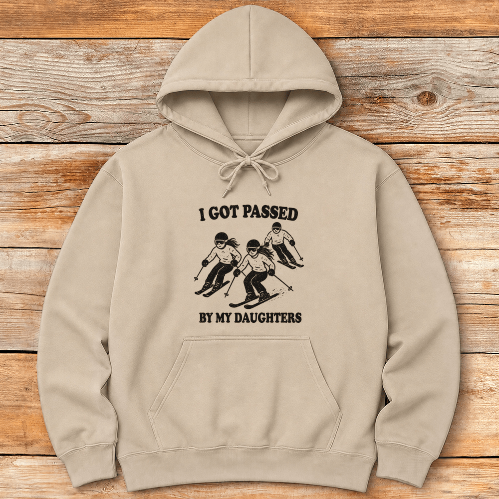 Passed By Daughters Ski Hoodie Gift For Skier