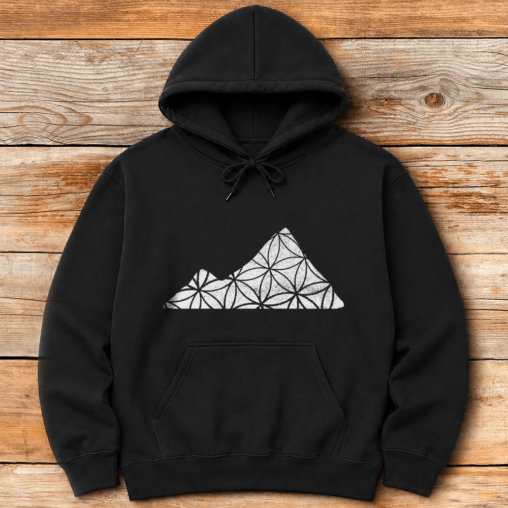 Mountain Of Life Hoodie Gift For Skier