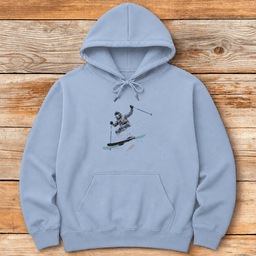 Pow Shot Hoodie Gift For Skier