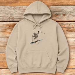 Pow Shot Hoodie Gift For Skier
