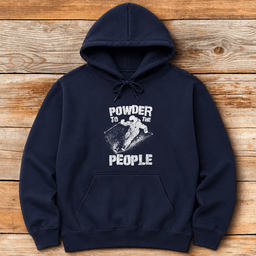 Powder To Skiers Hoodie Gift For Skier