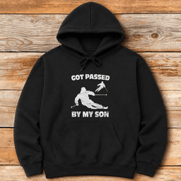 Passed By My Son Hoodie Gift For Skier