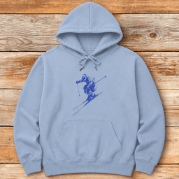 Rough Rider Hoodie Gift For Skier