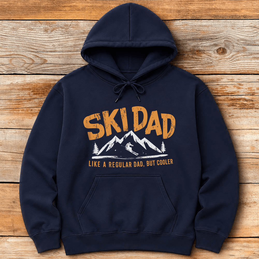 Mountain Ski Dad Hoodie Gift For Dad