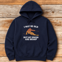 Old But Sharp Ski Hoodie Gift For Skier
