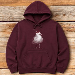 Seagull Skier Hoodie Gift For Skier
