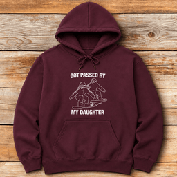 Passed By Daughter Snowboard Hoodie Gift For Snowboarder