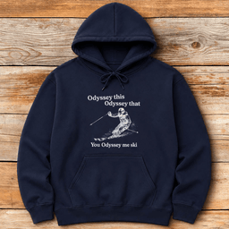 Odyssey Me Ski Hoodie Gift For Skier