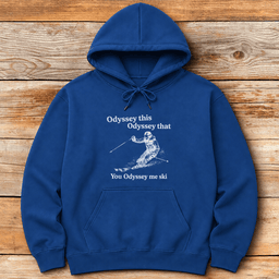 Odyssey Me Ski Hoodie Gift For Skier