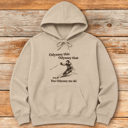 Odyssey Me Ski Hoodie Gift For Skier