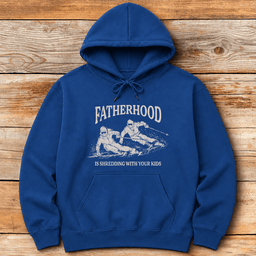 Shred With Kids Hoodie Gift For Skier