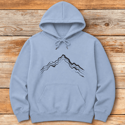 Rough Mountains Hoodie Gift For Skier