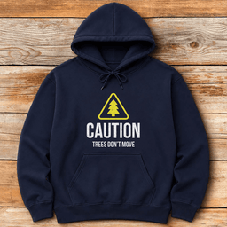 Trees Dont Move Hoodie Gift For Skier
